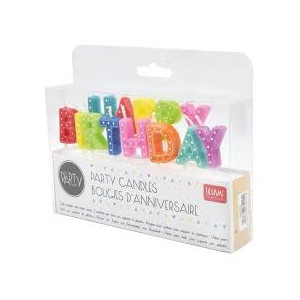 Candeline Happy birthday Legami