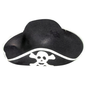Cappello Pirata / Corsaro in feltro