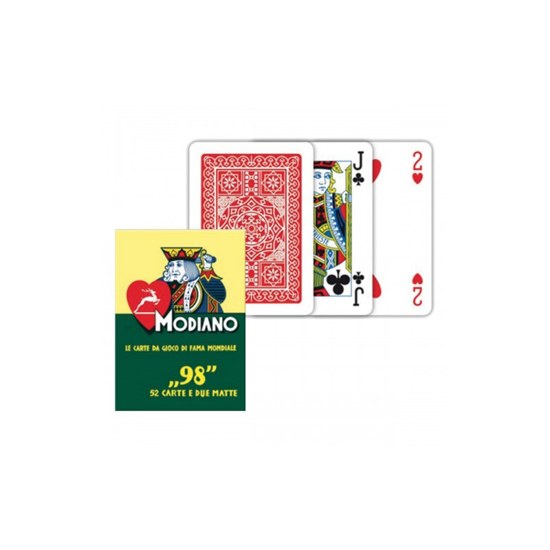 Carte da gioco Modiano Poker 98  blu
