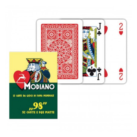 Carte da gioco Modiano Poker 98  blu