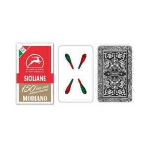 Carte da gioco Napoletane Modiano azzurre special