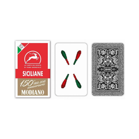 Carte da gioco Napoletane Modiano azzurre special