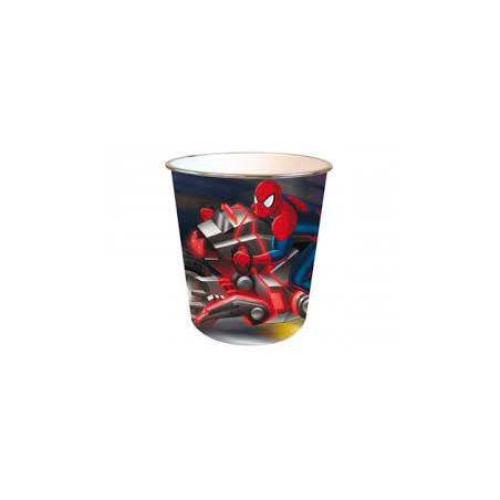 Cestino gettacarte in PVC Spiderman