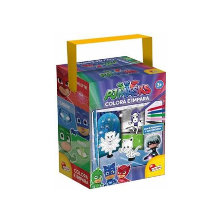 Colora e impara PJ MASKS  SUPERPIGIAMINI VS TUTTI