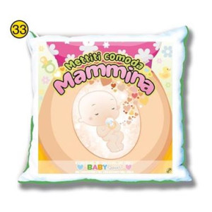 Cuscino 40x40 mammina