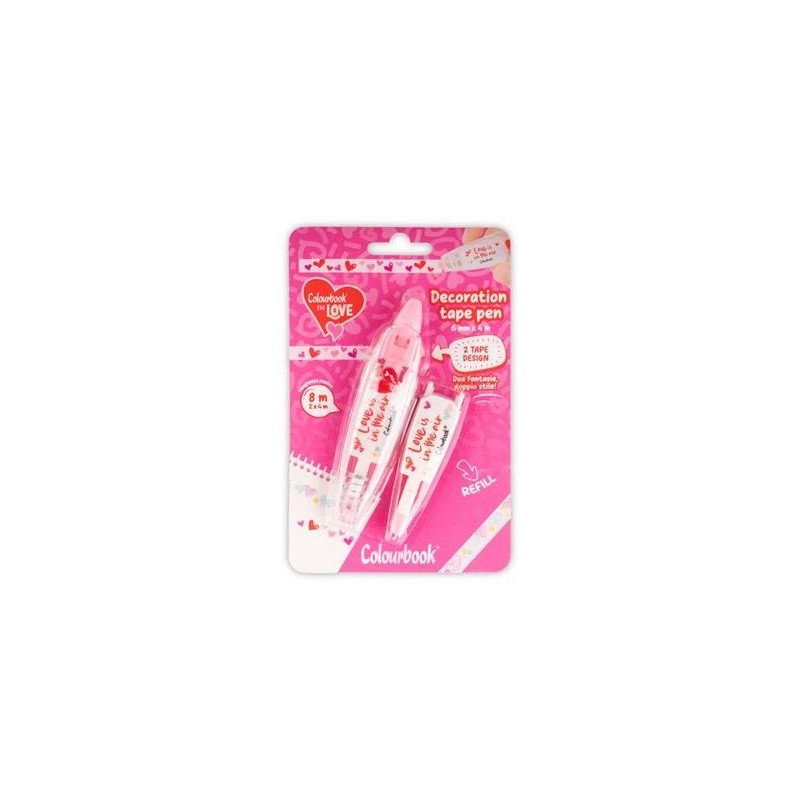 Decoration tape + refill colourbook