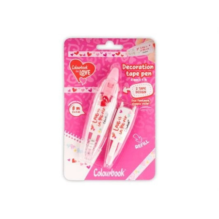 Decoration tape + refill colourbook