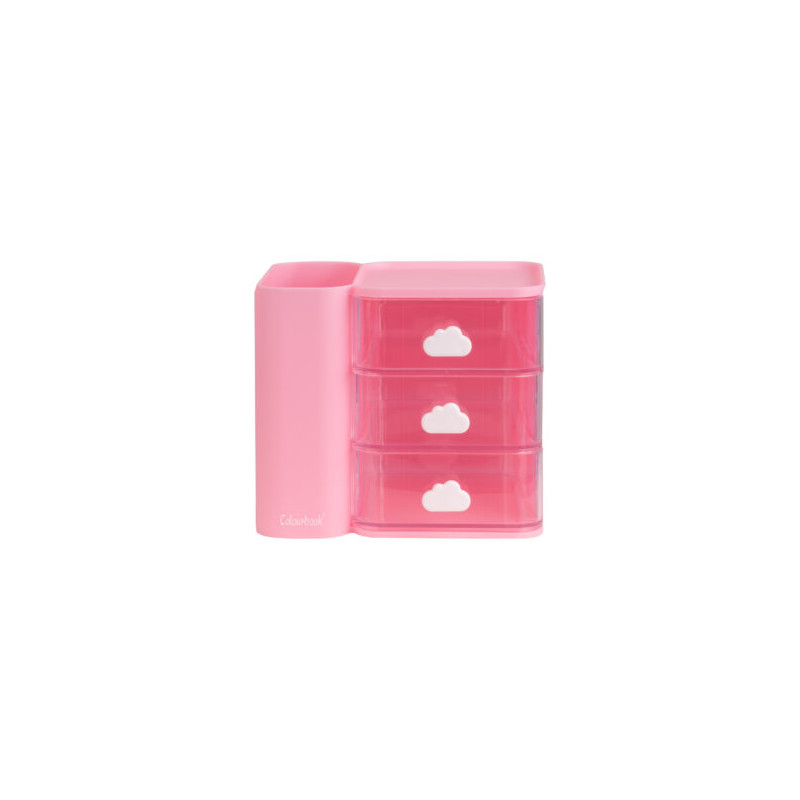 Desk organizer da scrivania cubby rosa OFFERTA