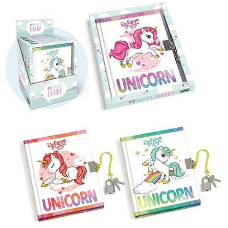 Diario segreto unicorno 80pg