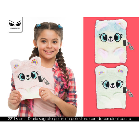 Diario segreto pelouche occhioni