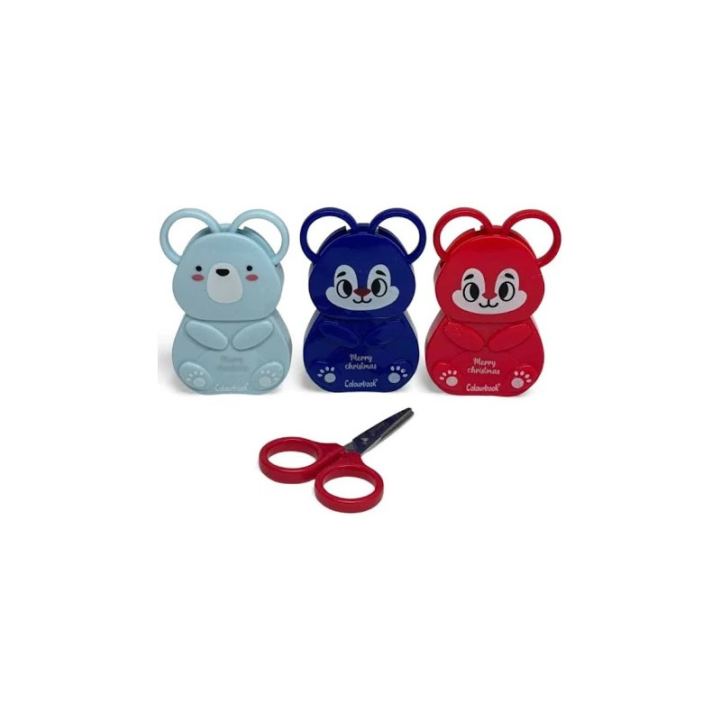 Forbici otte Colourbook Natale