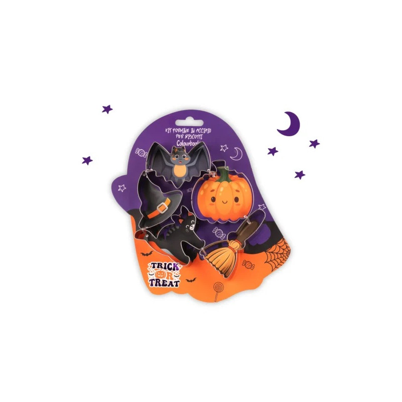 Formine biscotti 6pz  halloween colourbook