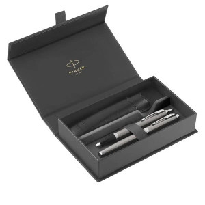 Gift set PARKER PENNA IM STILO + SFERA IM STAINLE STAINLESS STEEL EDITION CT