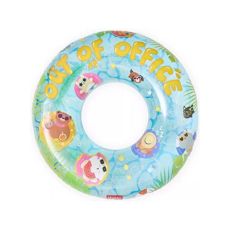 Inflatable Maxi Pool Ring - Out Of Office - Legami