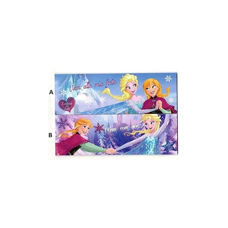 Inviti Frozen 30pz