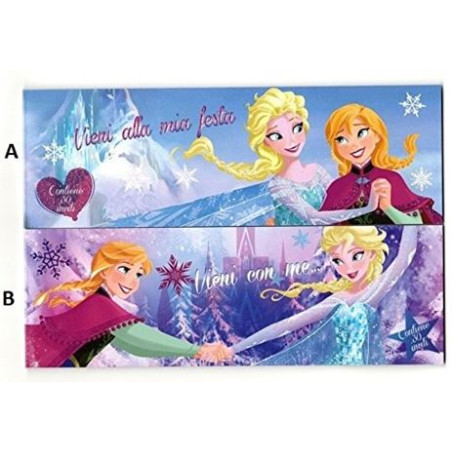 Inviti Frozen 30pz