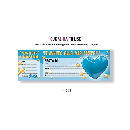 Inviti Napoli 15 PZ / 20 pz