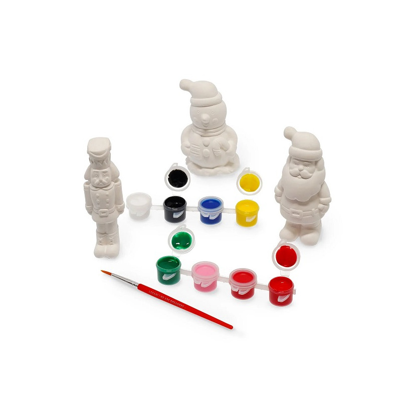 Kit Decorazione Statuette di Natale - Paint Your Christmas - Legami