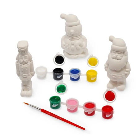Kit Decorazione Statuette di Natale - Paint Your Christmas - Legami