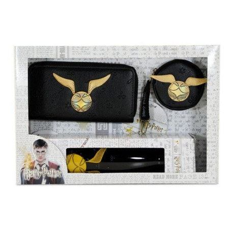 Kit Harry Potter: portafoglio , portamonete, borraccia