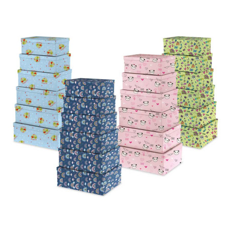 Kit Scatola box da regalo colourbook 6pz