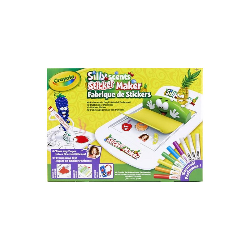 Laboratorio degli adesivi Silly scents  Crayola