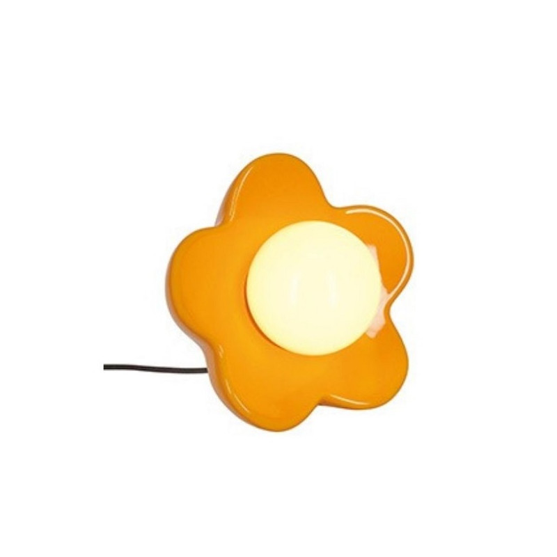 LAMPADA LED da tavolo FLOWER POWER shiny ORANGE legami