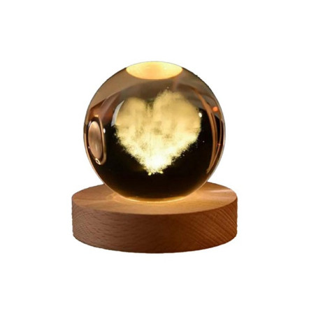 Lampada sfera cuore di nuvolad.6