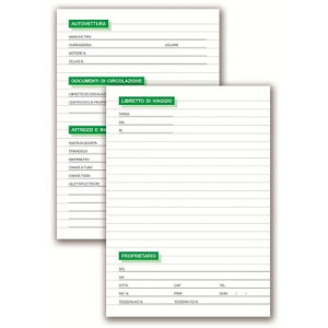 Libretto di viaggio (il costakilometri)