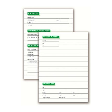 Libretto di viaggio (il costakilometri)