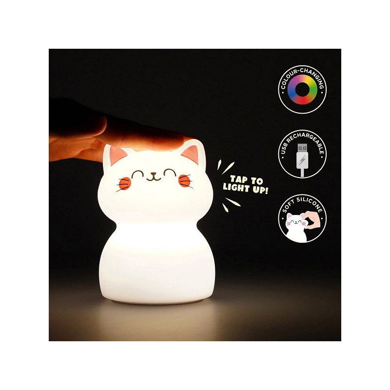 Luce Notturna Ricaricabile - Soft Dreams Kitty