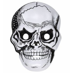 Maschera Teschio in plastica
