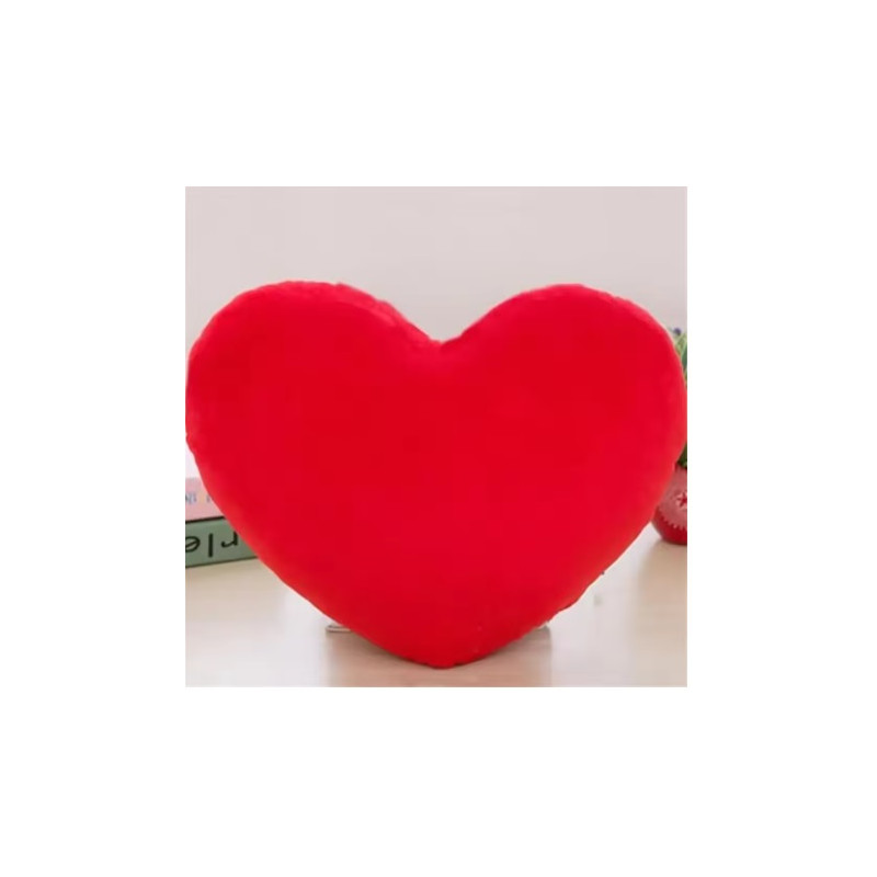 Cuscino Cuore stoffa 20cm rosso