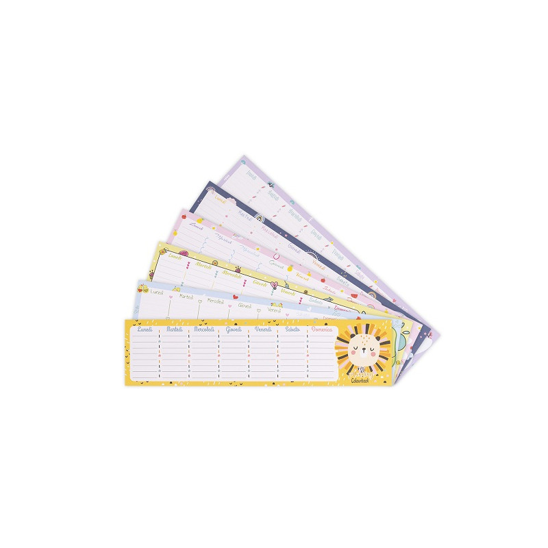 Planning agenda colourbook Blocco My Planning 34x8