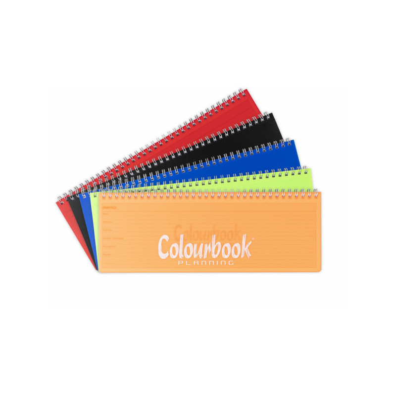 Planning agenda spiralato 30x10 perpetuo Fluò colourbook