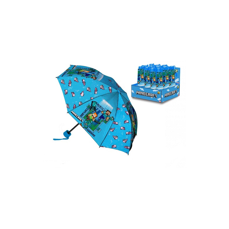 Ombrello pieghevole Minecraft 52cm