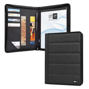 Porta blocco A4 Spinner nero