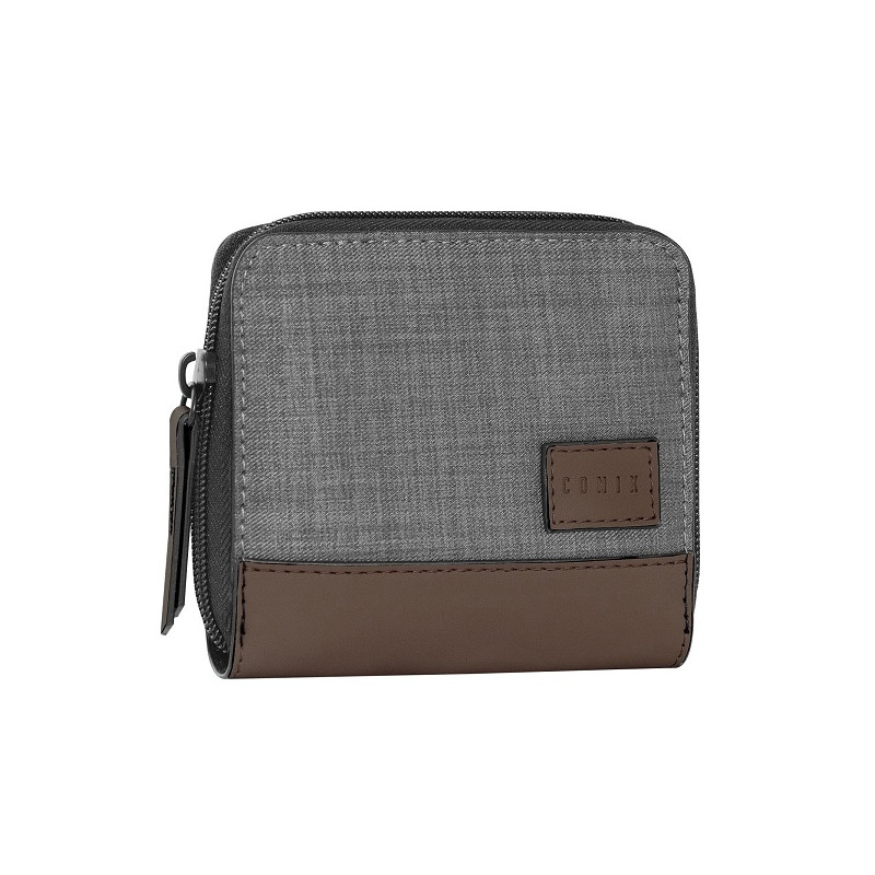 PORTAFOGLIO ZIP AROUND COMIX CAMPUS GREY