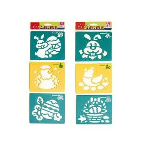 Set 6 stencil pasqualli