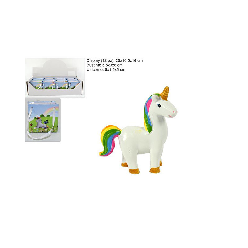 Shopper mini con unicorno