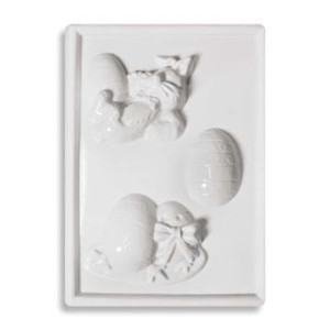 Stampo forme pasqua 3pz