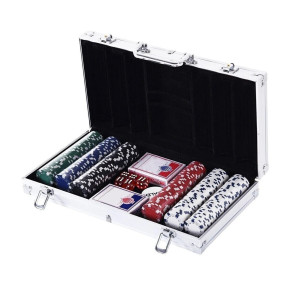 Valigetta Fish da gioco 300 chips + carte da Poker
